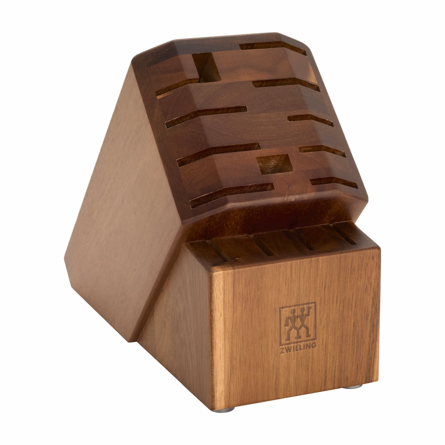 8-pc, Knife block set, Brown
