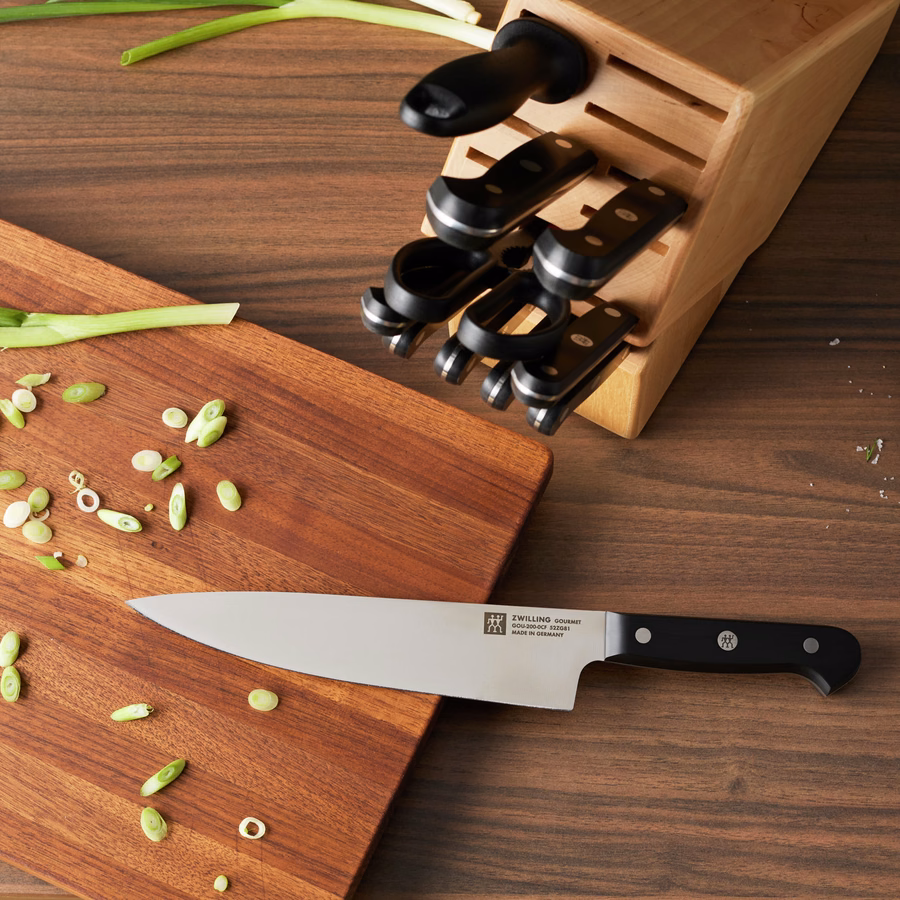 12-pc, Knife block set, Natural