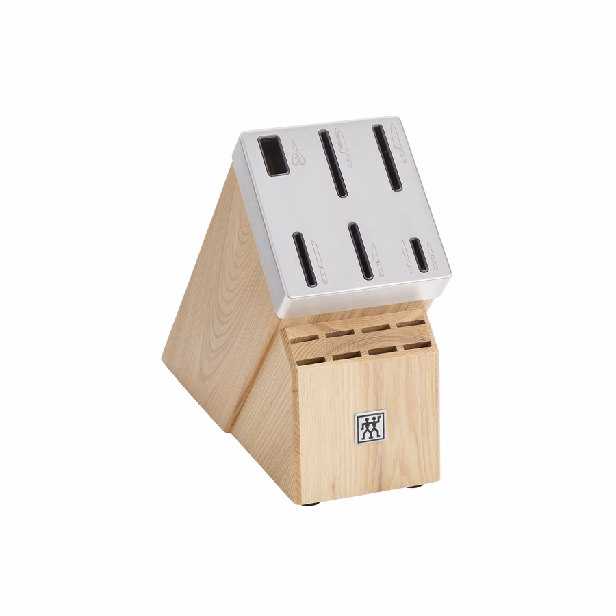 15-pc, Knife block set, Natural