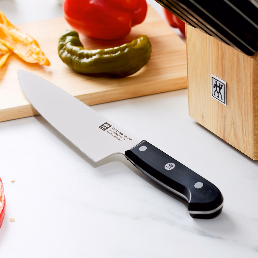 15-pc, Knife block set, Natural