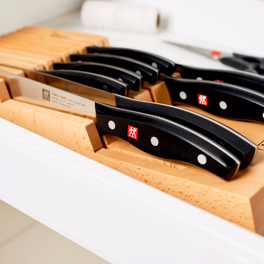 11-pc, Knife block set, Natural