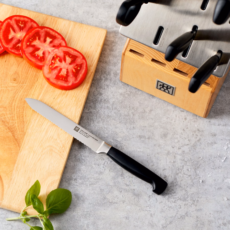 7-pc, Knife block set, Natural