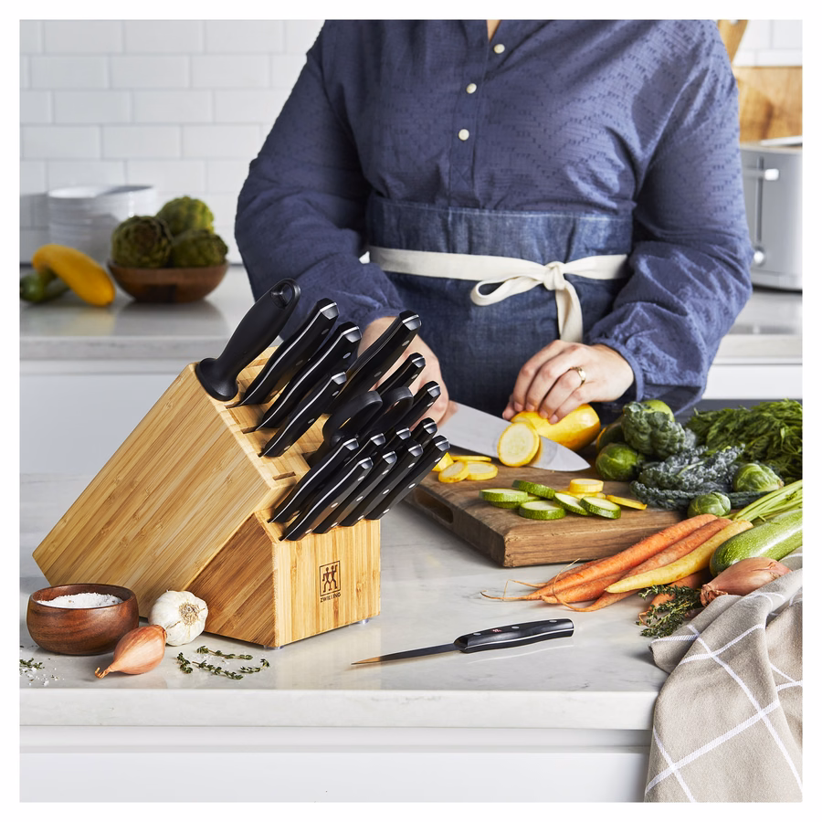 19-pc, Knife Block Set, Natural