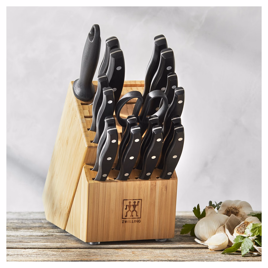 19-pc, Knife Block Set, Natural