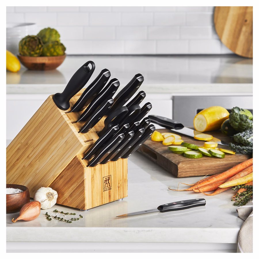 19-pc, Knife Block Set, Natural
