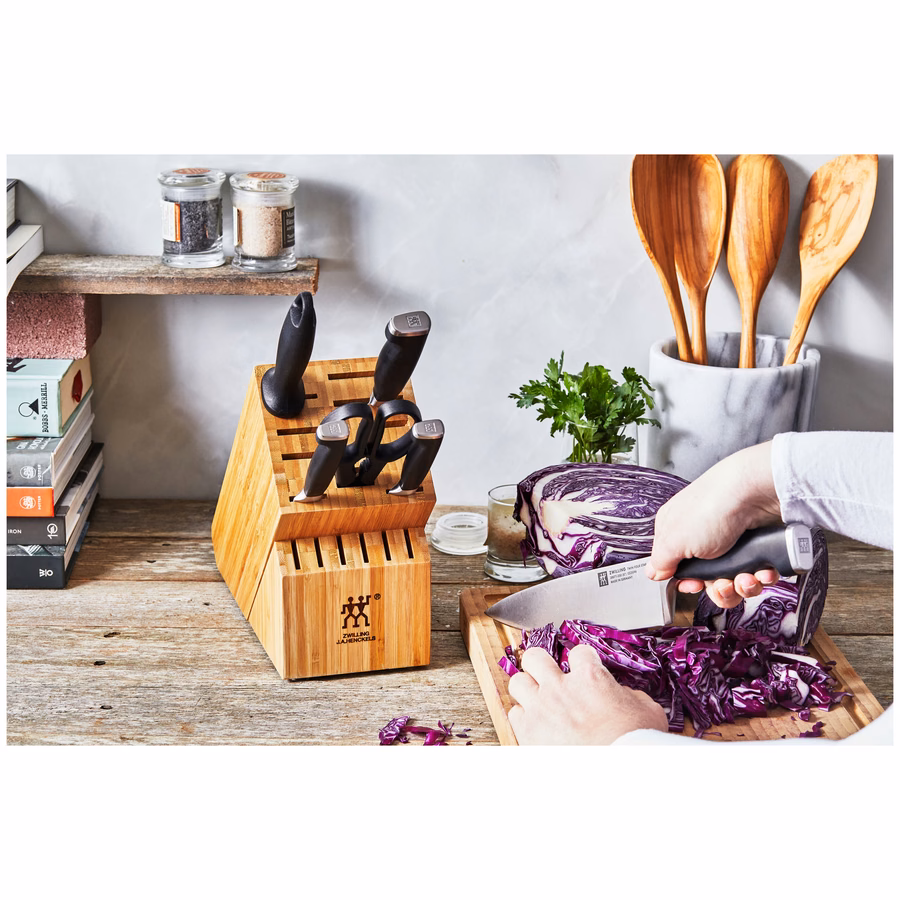 7-pc, Knife block set, No-Color