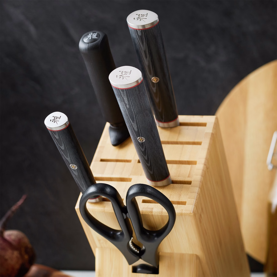7-pc, Knife block set, No-Color