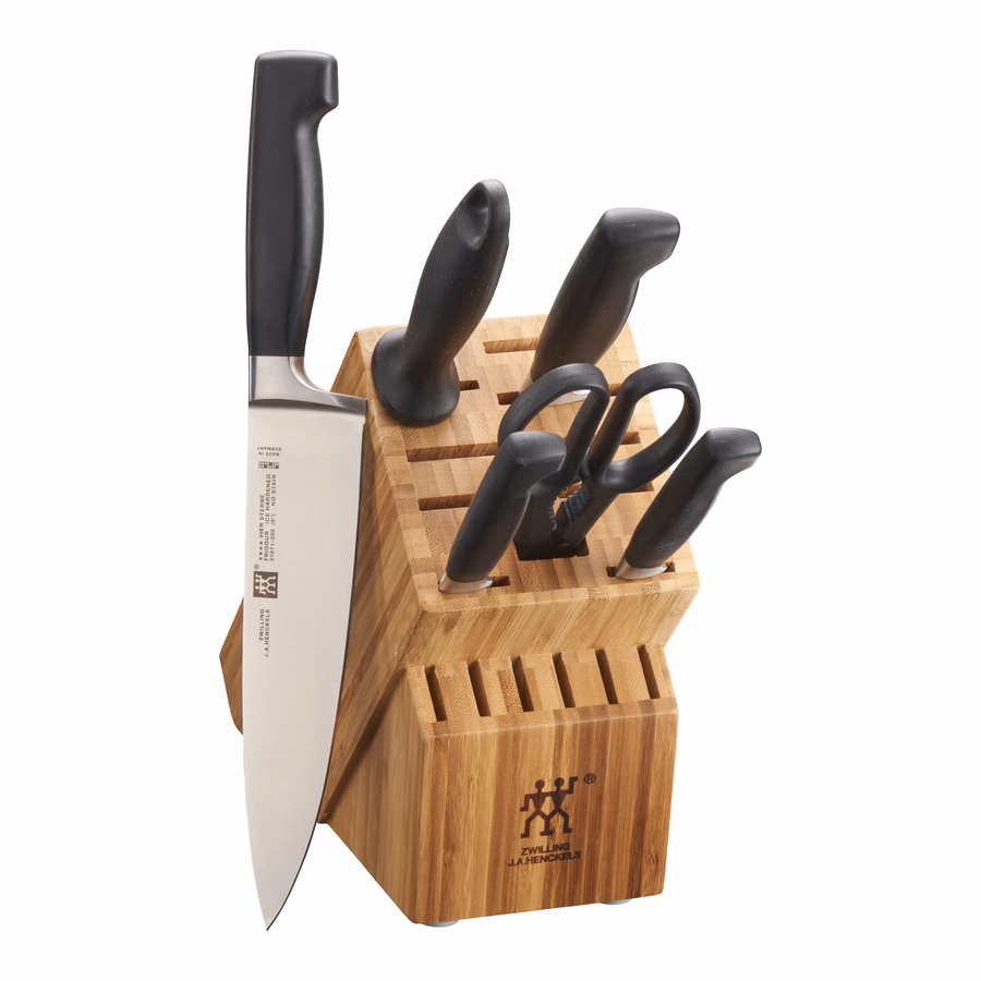 7-pc, Knife block set, No-Color