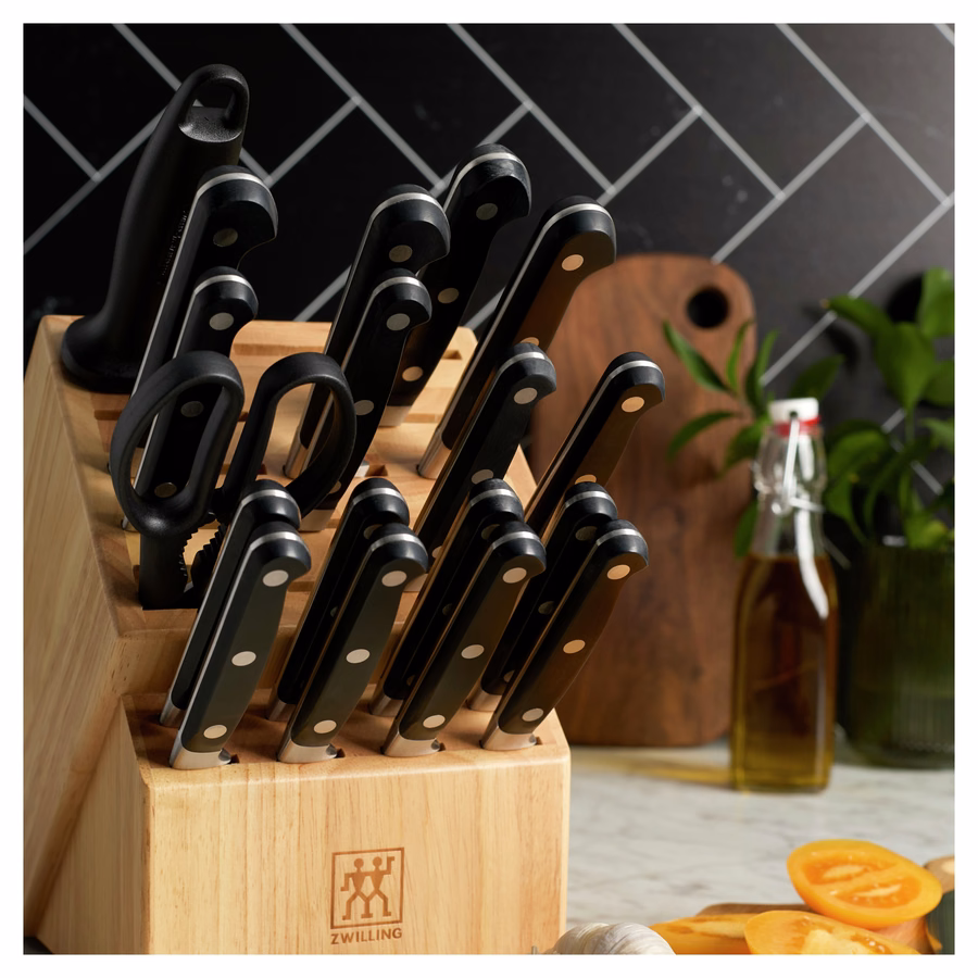 20-pc, Knife block set, Natural