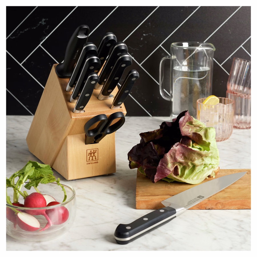 10-pc, Knife block set, Natural