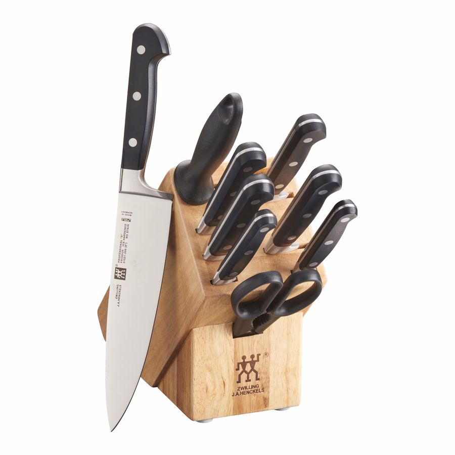 10-pc, Knife block set, Natural