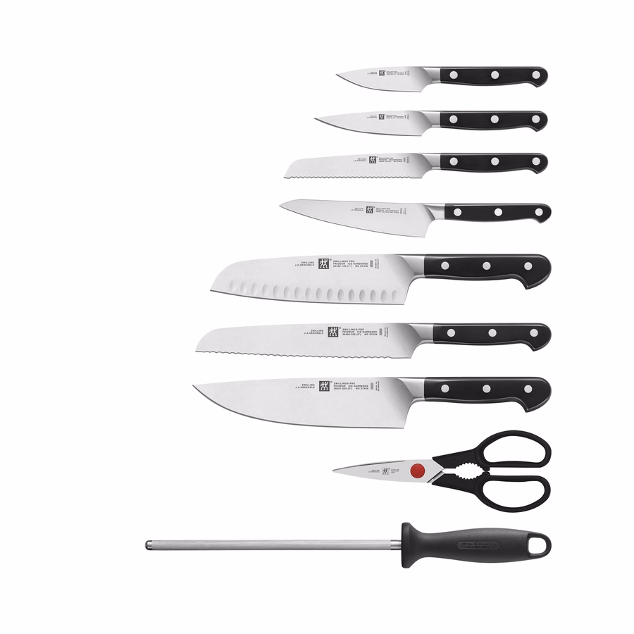 16-pc, Knife block set, Natural