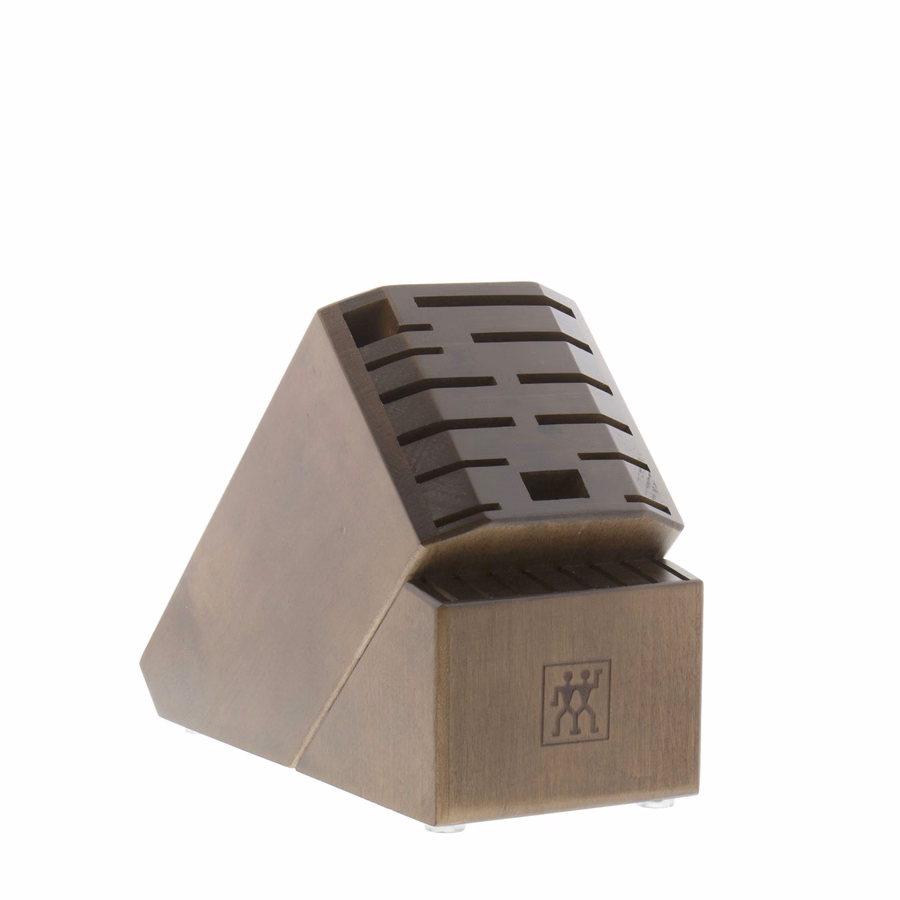20-pc, Knife block set, Brown