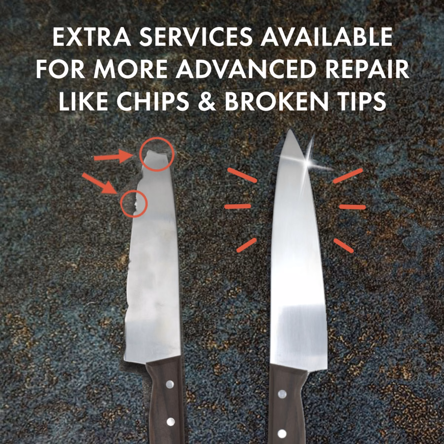 Knife Aid Professional knife sharpening by mail, 4 knives