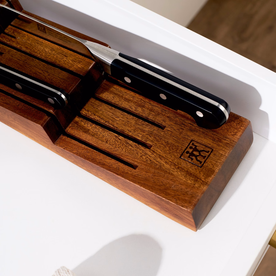 Acacia, In-drawer Knife Organizer