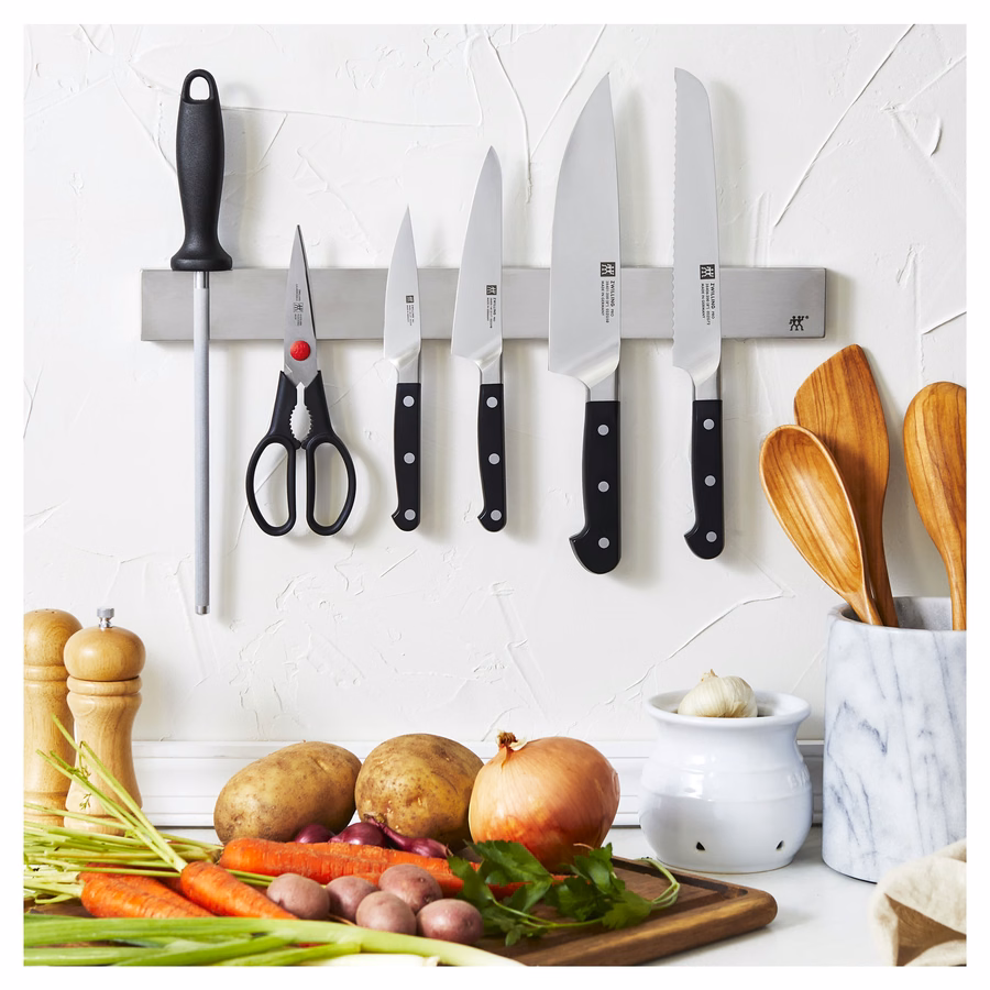 17.5-inch, Stainless Steel, Magnetic Knife Bar, Silver