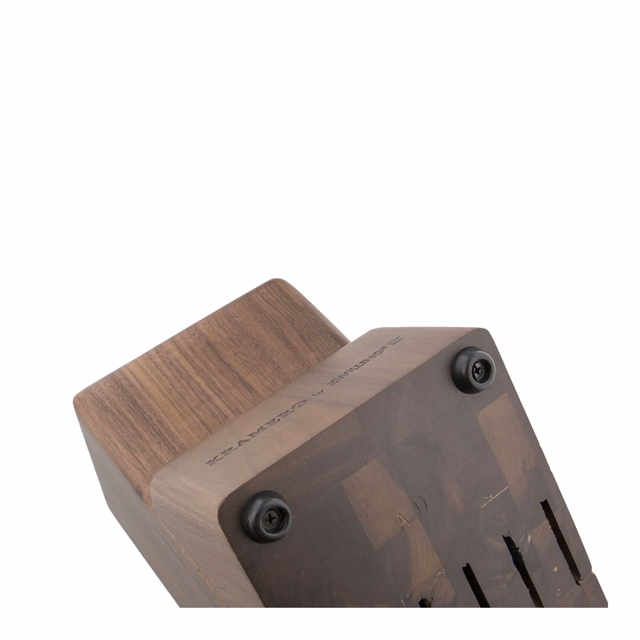 Walnut, Bob Kramer Knife Block Empty