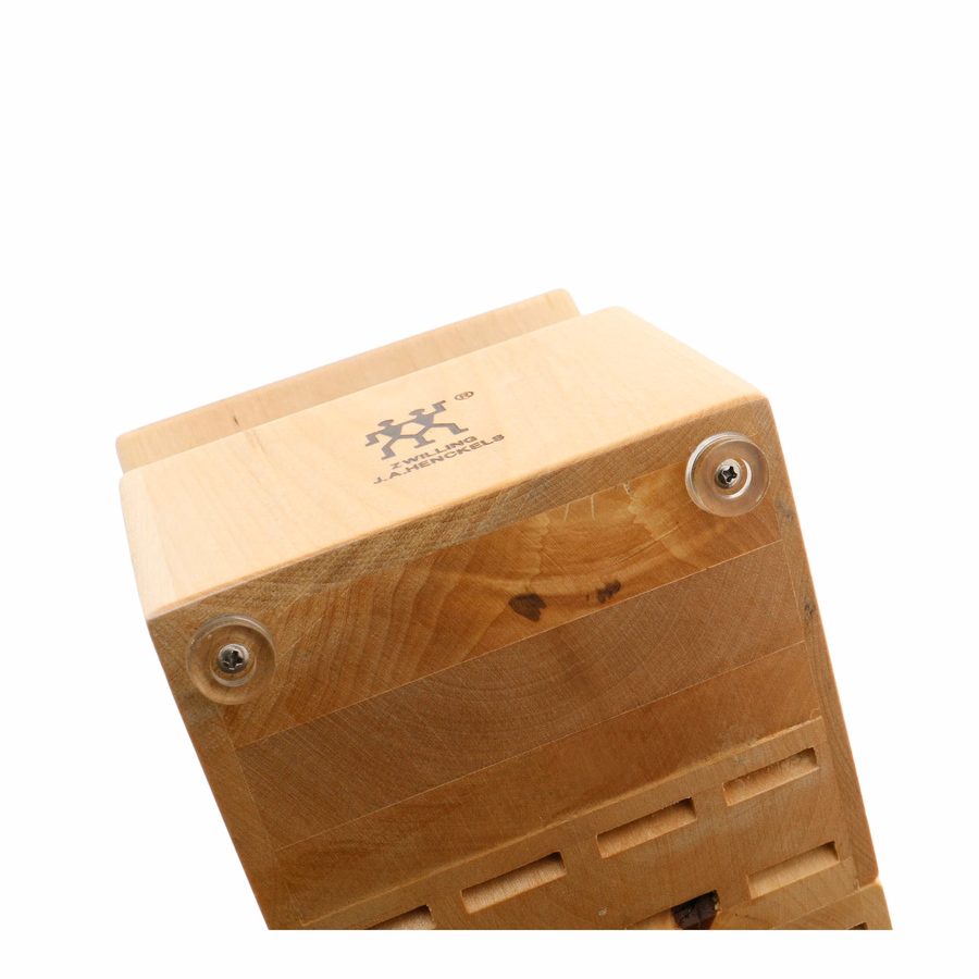 Ash, Hardwood Knife Block Empty