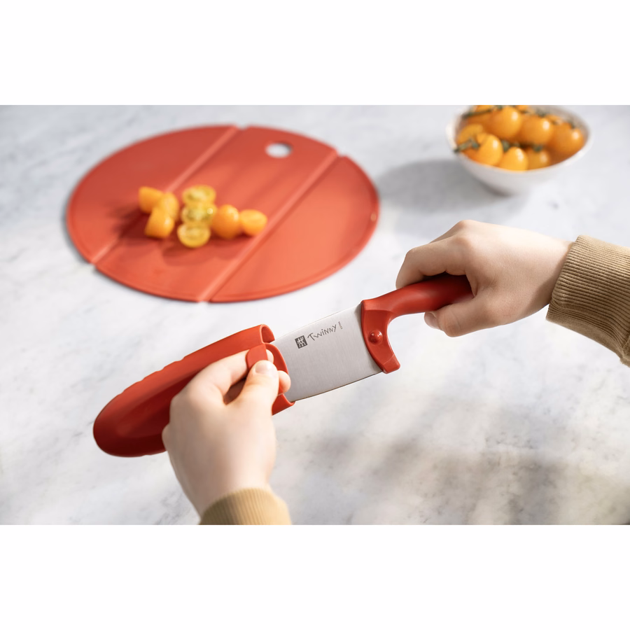 2-pc, Knife And Foldable Cutting Board Set