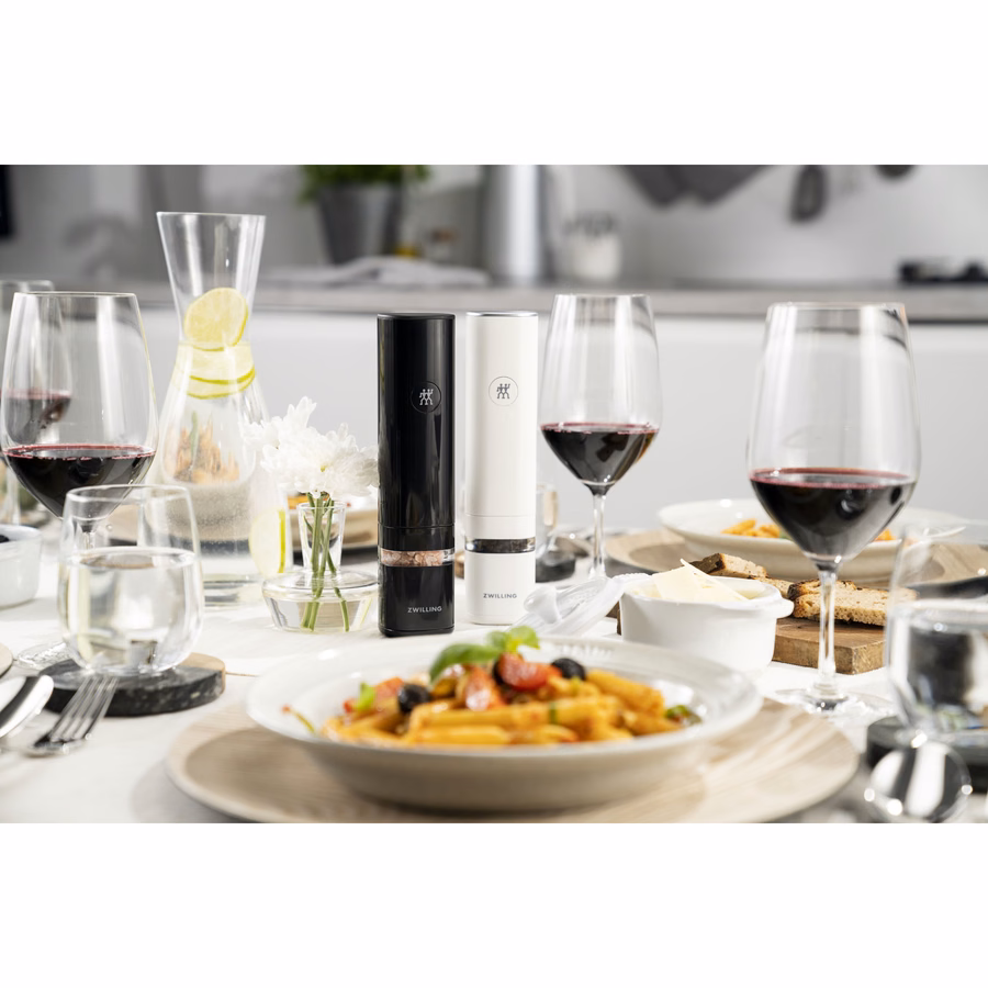 Electric Salt/Pepper Mill Set, 2-pc