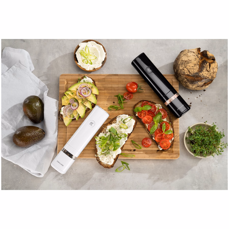 Electric Salt/Pepper Mill Set, 2-pc