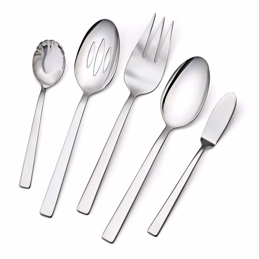 45-pc Flatware Set, 18/10 Stainless Steel