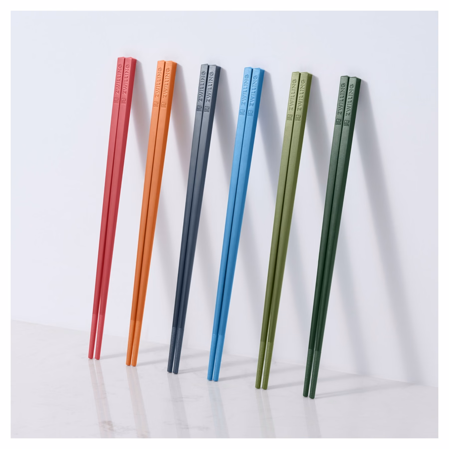 12-pc Antibacterial Chopsticks Set
