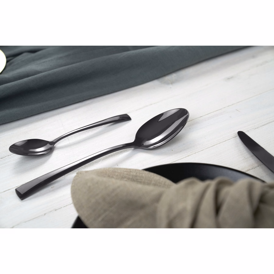20-pc Slate Flatware Set, 18/10 Stainless Steel, Anthracite