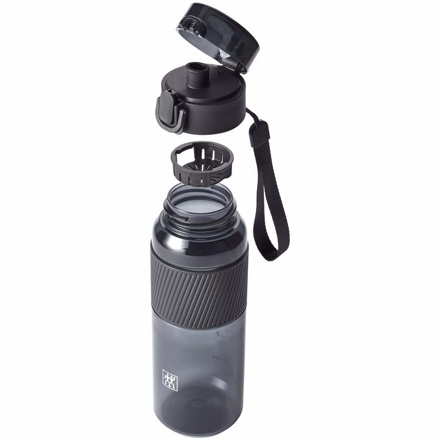 Drinking bottle, 680 ml, tritan, Matte Black