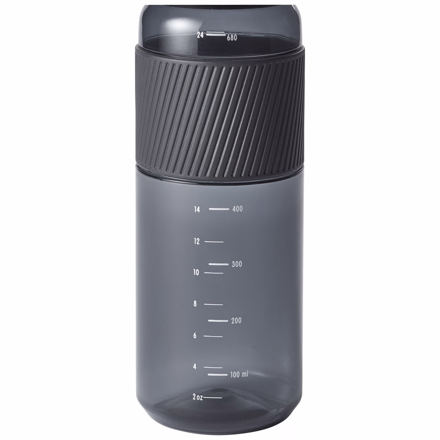 Drinking bottle, 680 ml, tritan, Matte Black