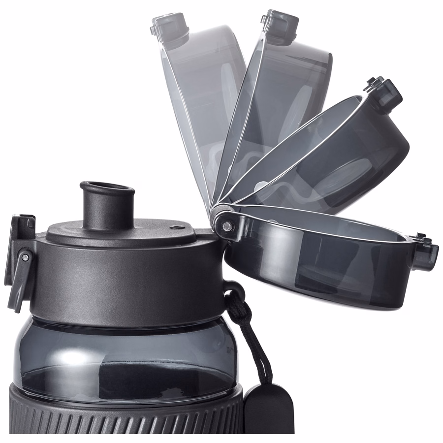 Drinking bottle, 680 ml, tritan, Matte Black