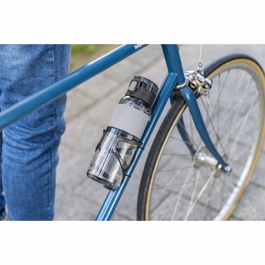 Drinking bottle, 680 ml, tritan, Grey