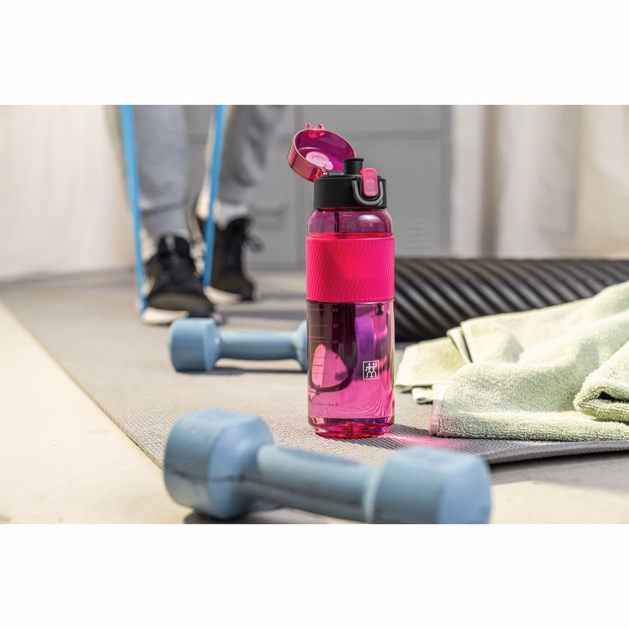 Drinking bottle, 680 ml, tritan, Pink