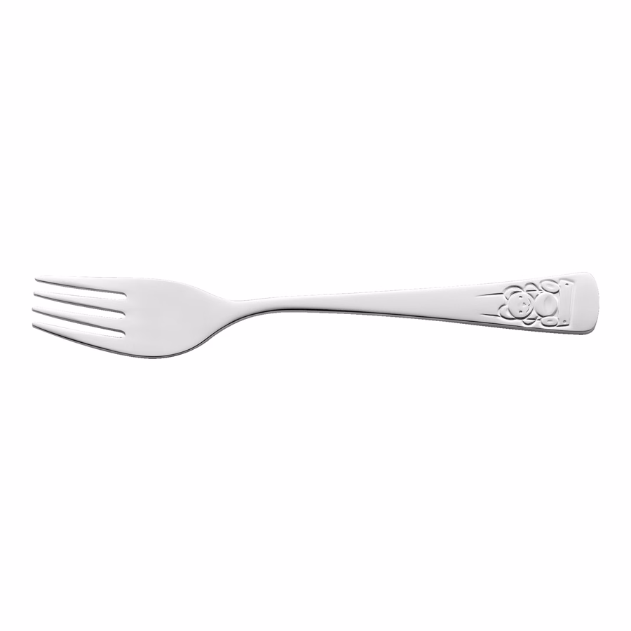 4-pc TWIN Kids Teddy Flatware Set, 18/10 Stainless Steel