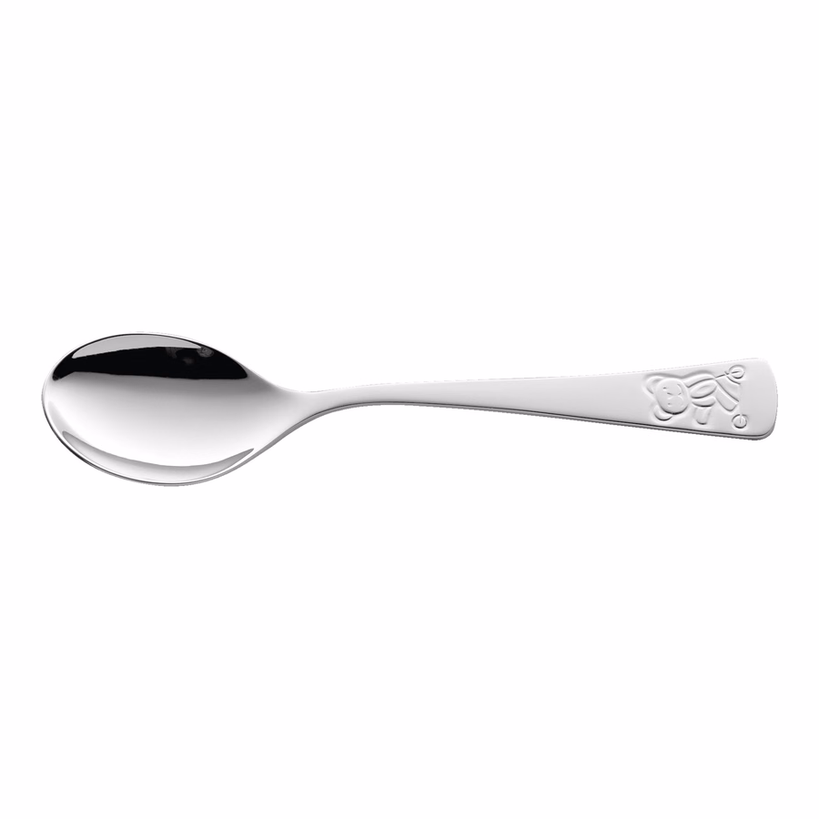 4-pc TWIN Kids Teddy Flatware Set, 18/10 Stainless Steel