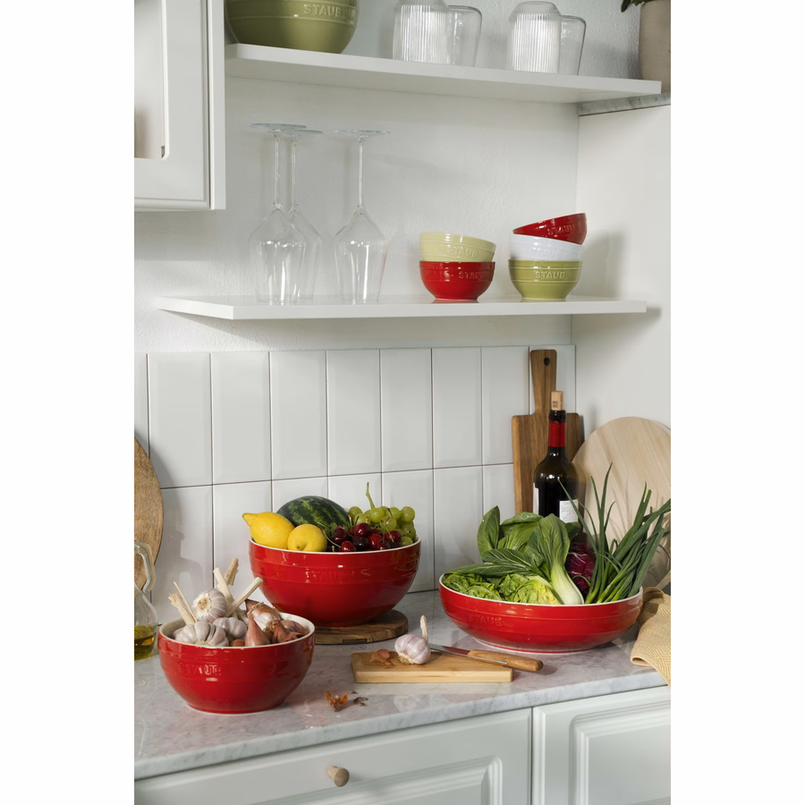 11.5-inch, Shallow Serving Bowl, Cherry