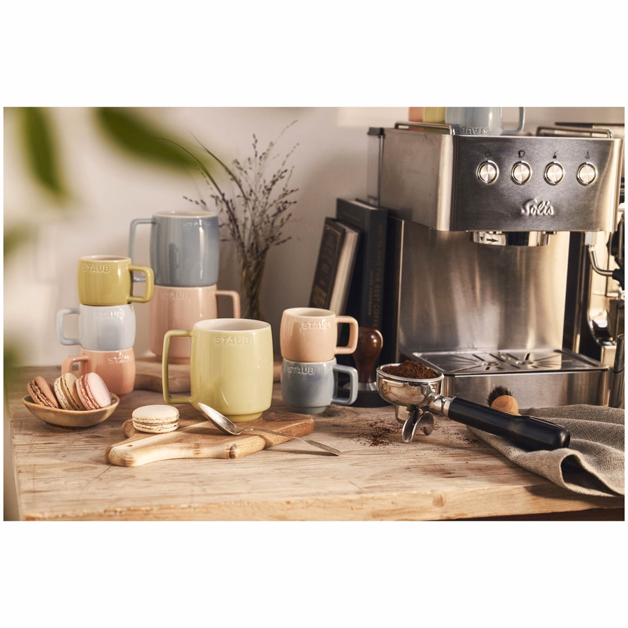 11.8-oz-/-6-pc Macaron Coffee/Tea Mugs