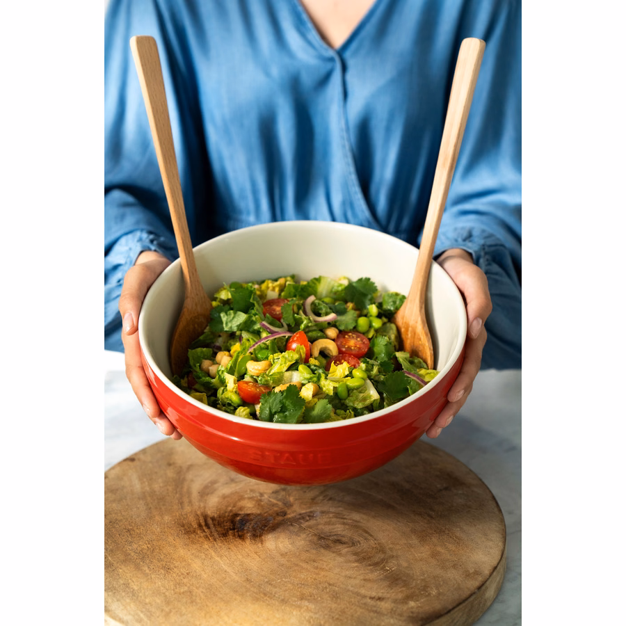 2-pc, Large Mixing Bowl Set, Cherry