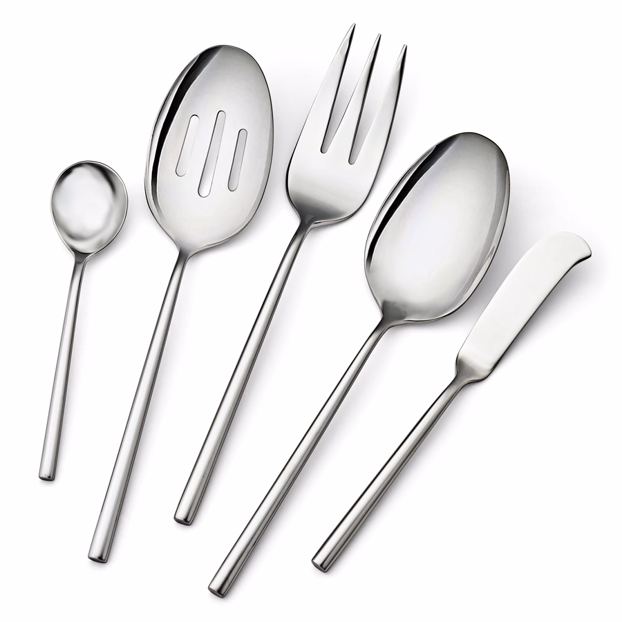 45-pc Flatware Set, 18/10 Stainless Steel