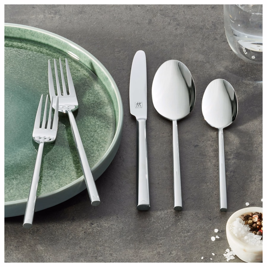 45-pc Flatware Set, 18/10 Stainless Steel