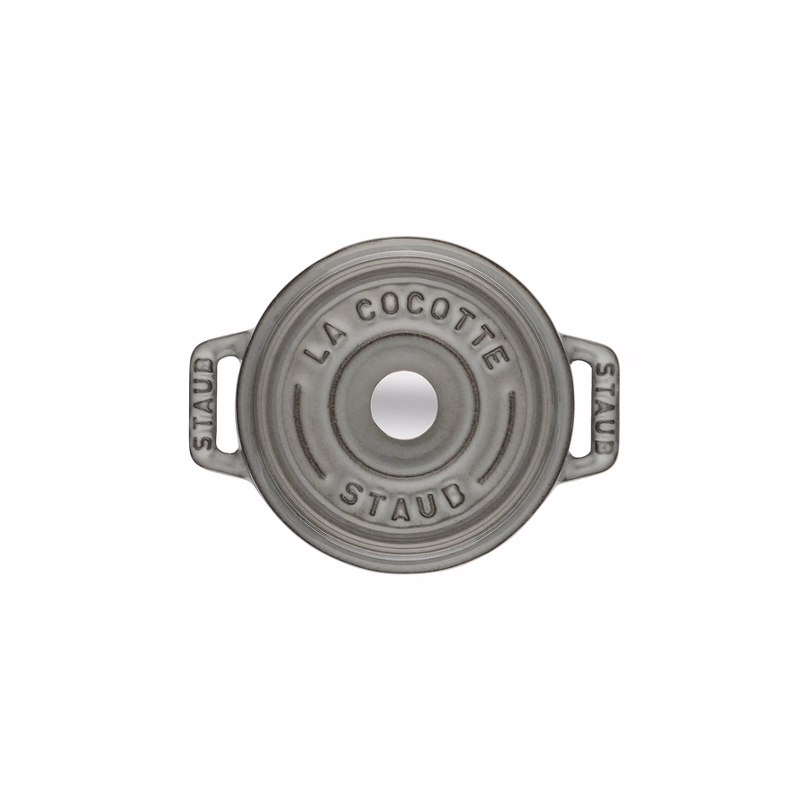 0.25 qt, Mini Round Dutch Oven, Graphite Grey