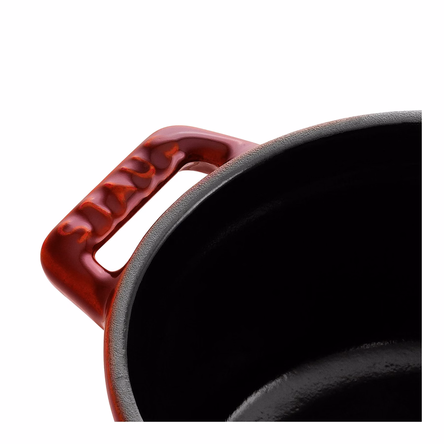 0.25 qt, Mini Round Dutch Oven, Grenadine