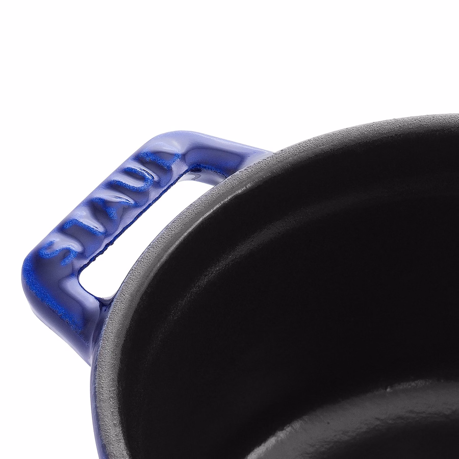 0.25 qt, Mini Round Dutch Oven, Dark Blue