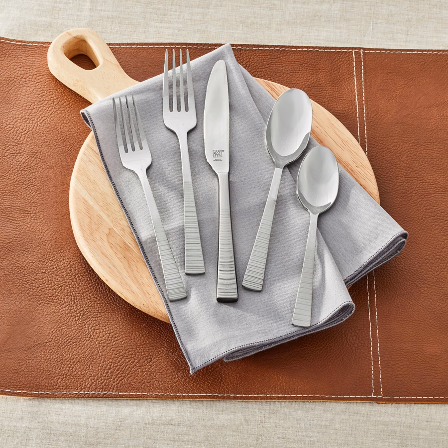 42-pc Flatware Set, 18/10 Stainless Steel