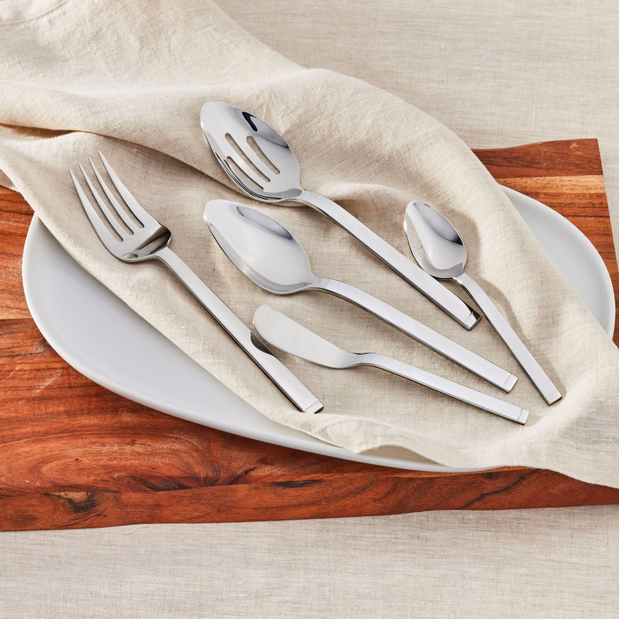 45-pc Flatware Set, 18/10 Stainless Steel