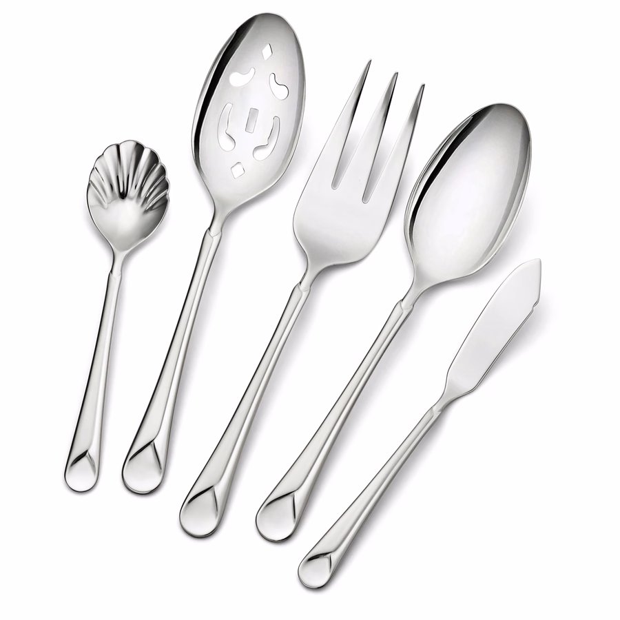 45-pc Flatware Set, 18/10 Stainless Steel