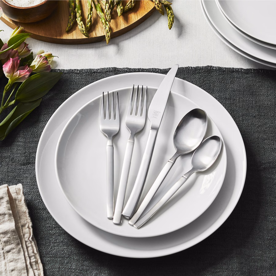 45-pc Opus Satin Flatware Set, 18/10 Stainless Steel