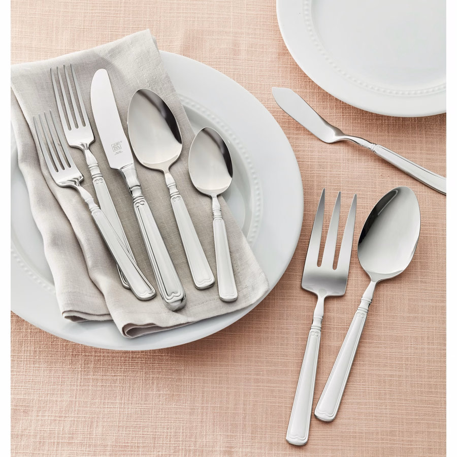 23-pc Flatware Set, 18/10 Stainless Steel
