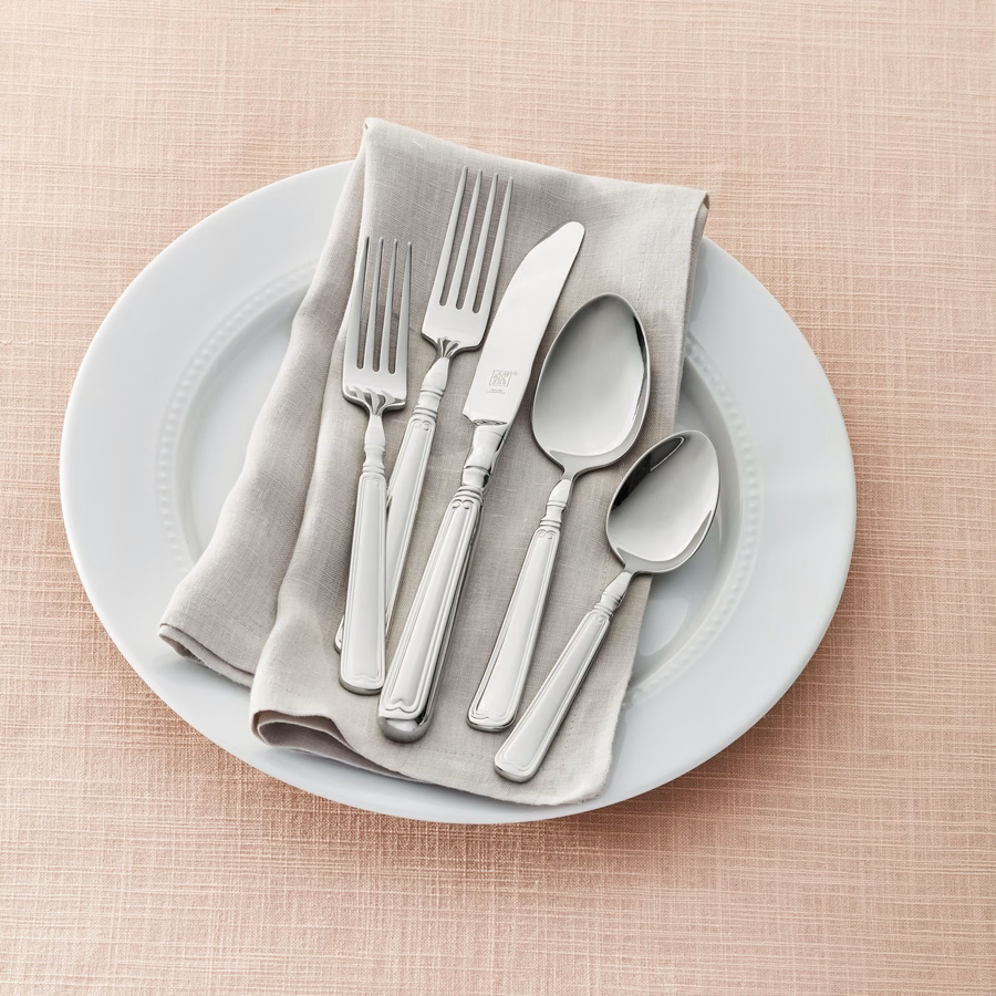 45-pc Flatware Set, 18/10 Stainless Steel
