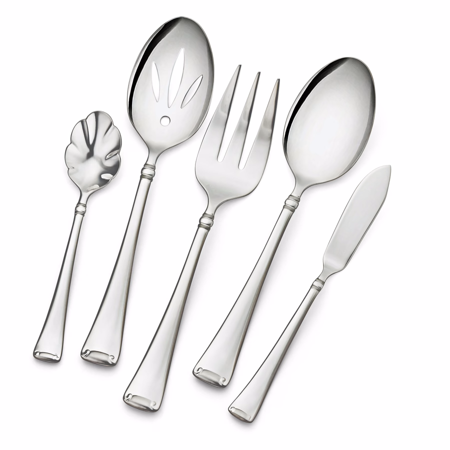 45-pc Flatware Set, 18/10 Stainless Steel